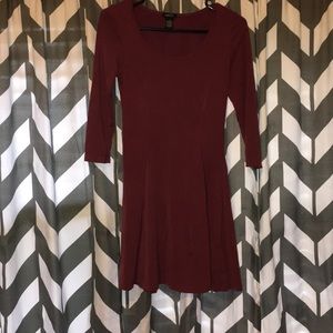 Maroon dress